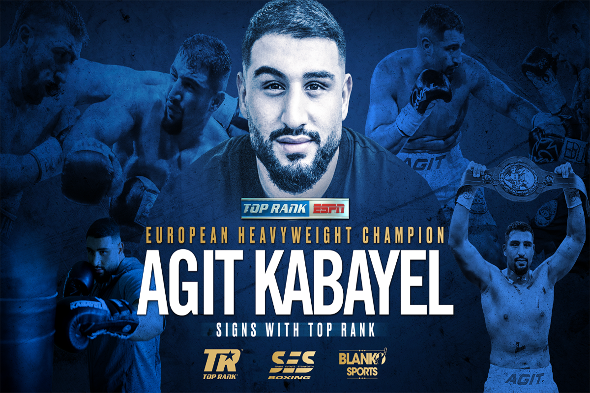 Max Boxing - Sub Lead - Undefeated Agit Kabayel signs promotional contract with Top Rank