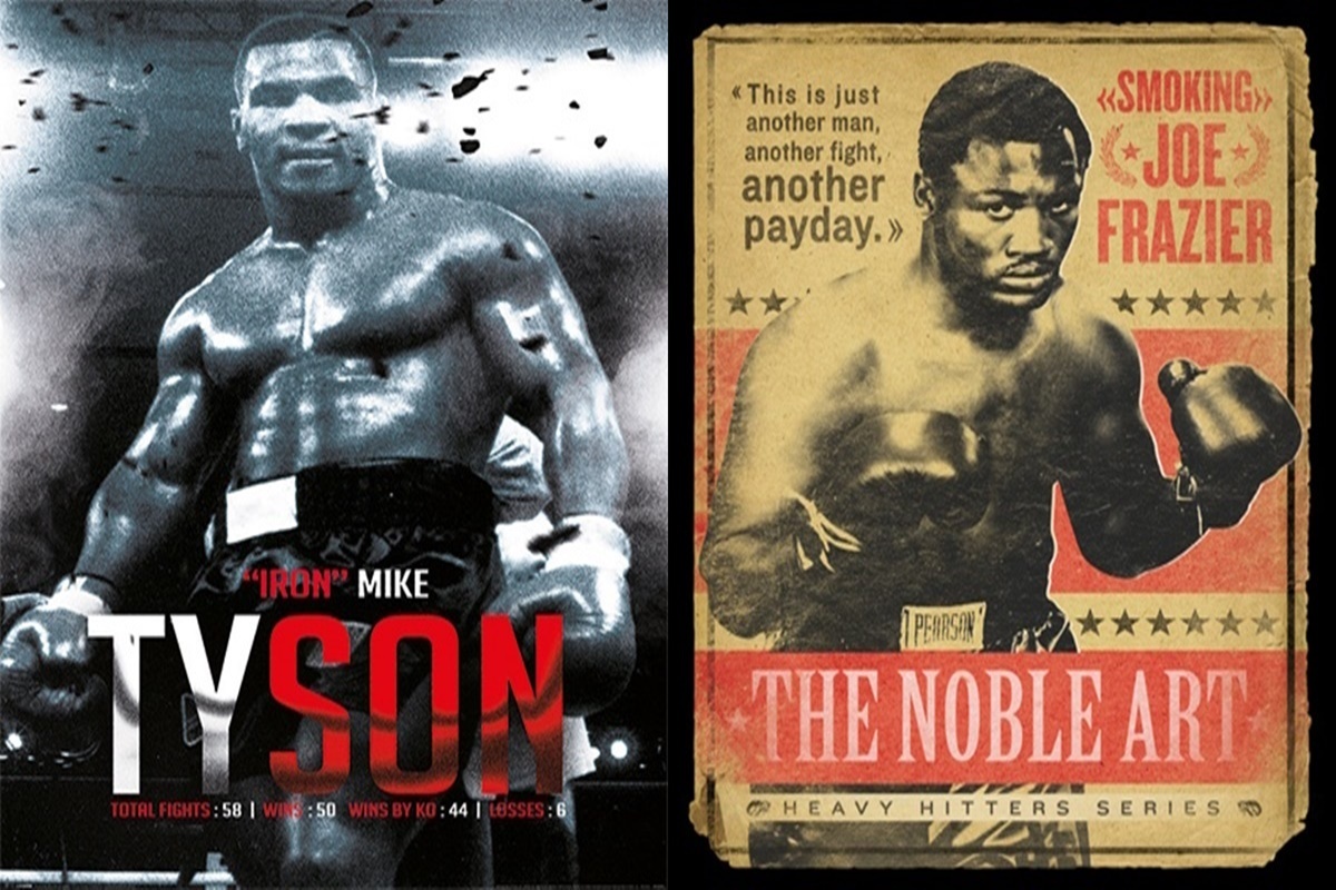 Buster Douglas v Mike Tyson Canvas Print & Poster