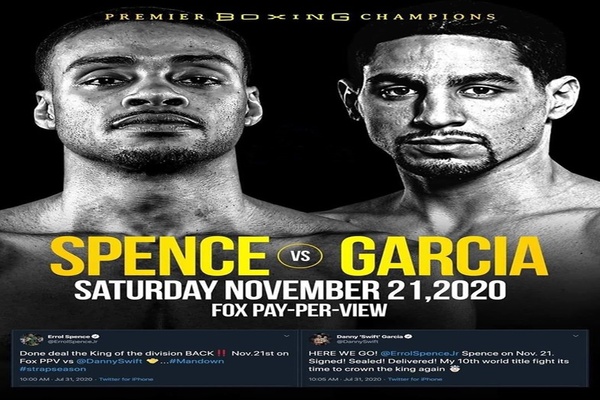 Errol Spence Jr vs Danny Garcia Prelims Live Stream Online