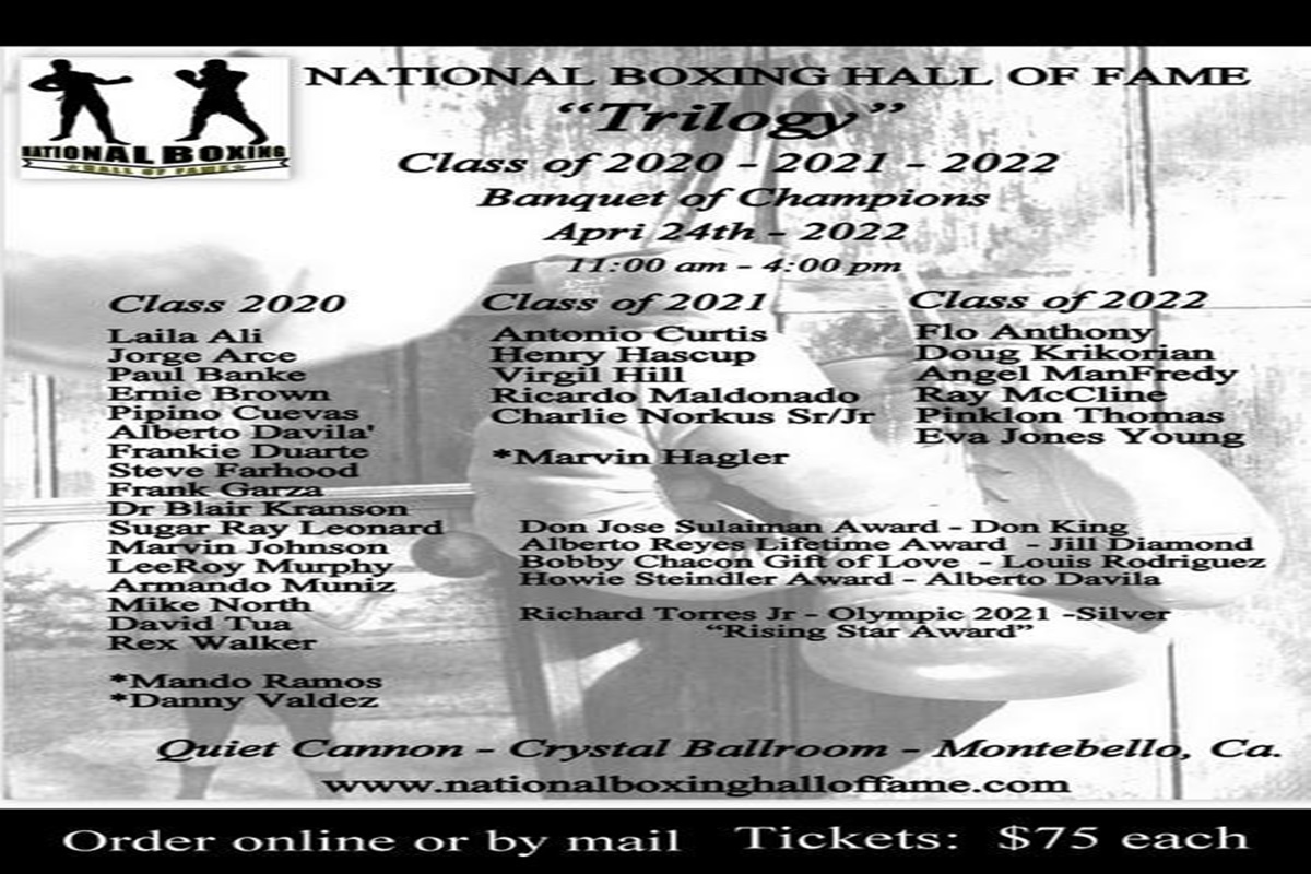 Max Boxing News National Boxing Hall of Fame prepares for biggest