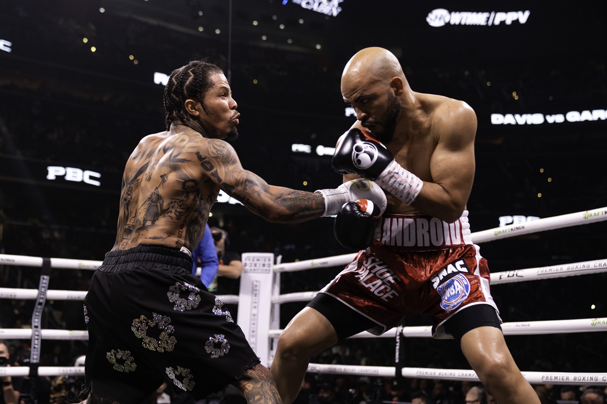 Boxing: The fight in the stands that stopped the fight between Gervonta and  Garcia