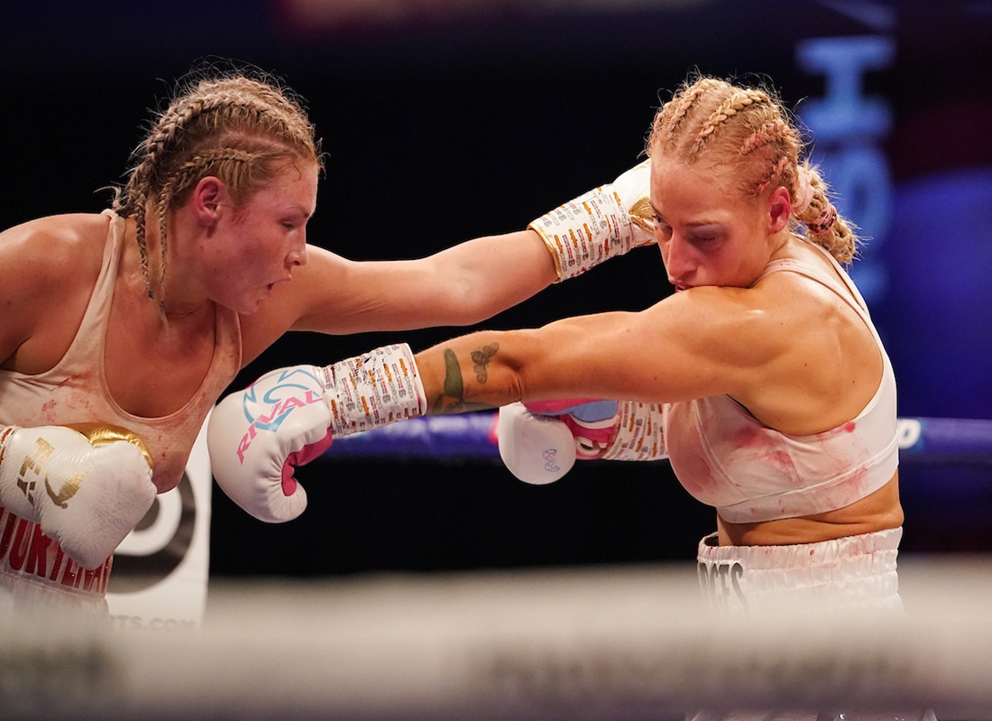 Ebanie Bridges Knockdown